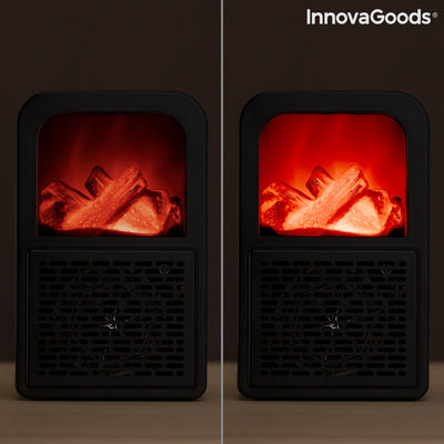 Riscaldatore da tavolo effetto fiamma 3D Flehatt InnovaGoods