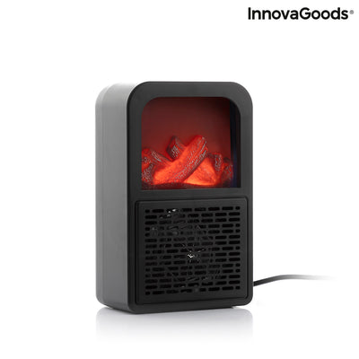 Tafelverwarming met 3D-vlameffect Flehatt InnovaGoods