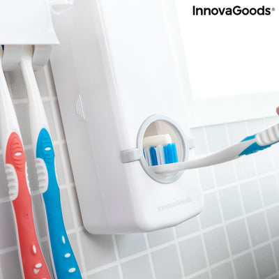 Dispenser en houder voor tandpasta Diseeth InnovaGoods