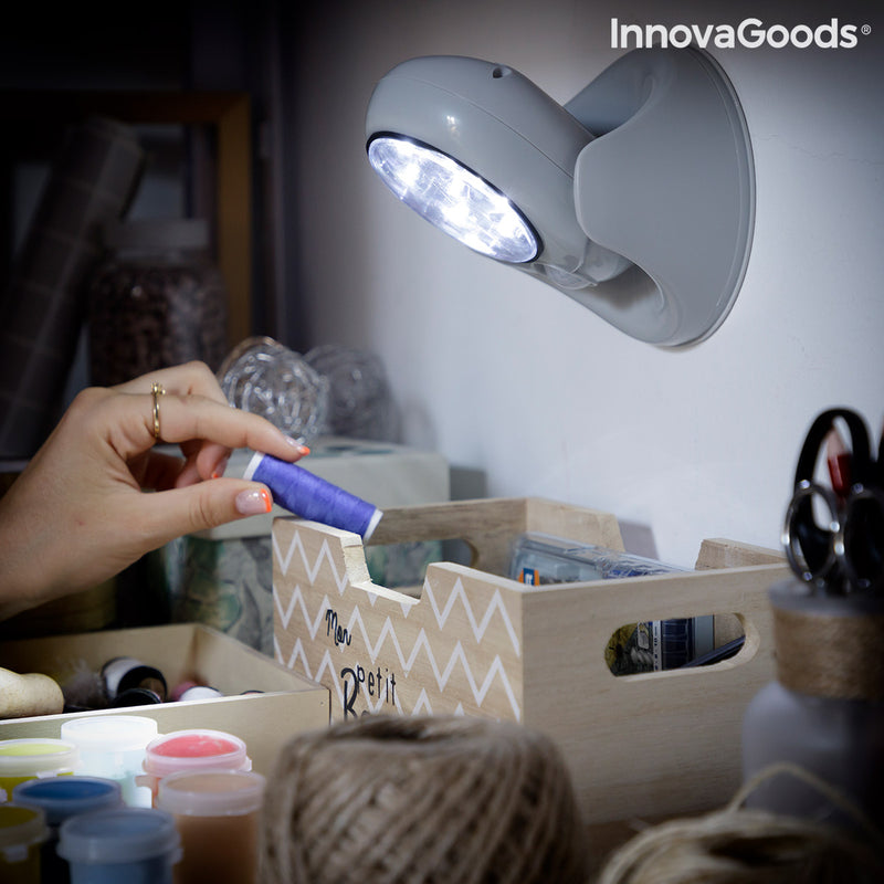 Bewegungssensor-LED-Lampe Lumact 360º InnovaGoods
