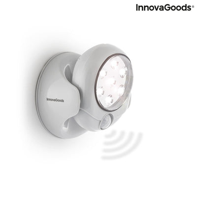 Lampe LED à Détecteur de Mouvement Lumact 360º InnovaGoods