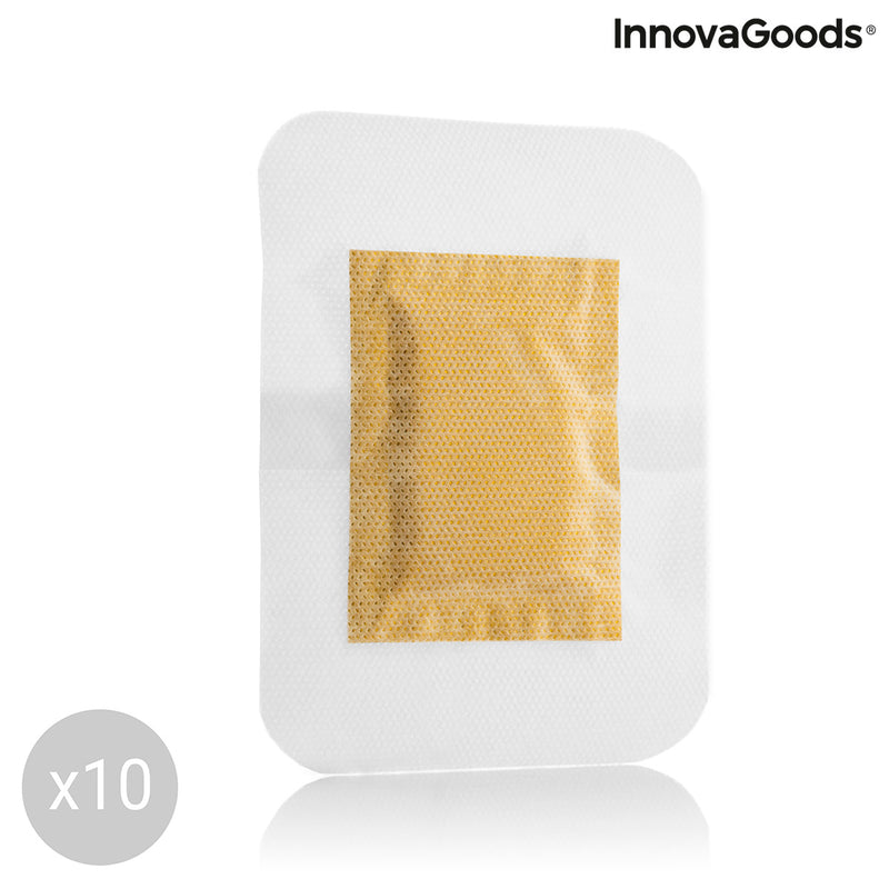 Detox Foot Patches Ginger InnovaGoods 10Units