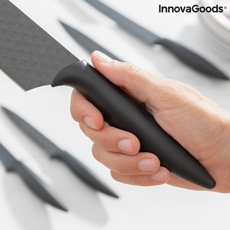 Diamond Knife Set Shard InnovaGoods 6 Pieces