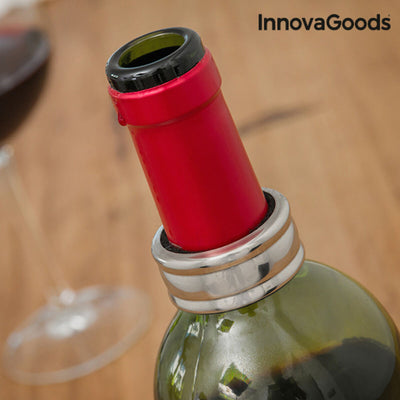 Set Vino Bottiglia InnovaGoods 5 Pezzi