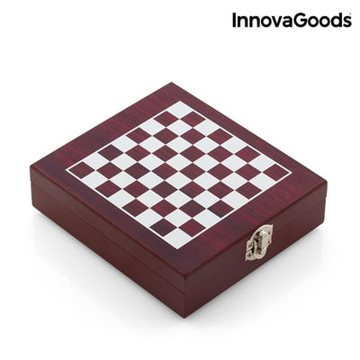 Chess Wine Set InnovaGoods 37 Pieces