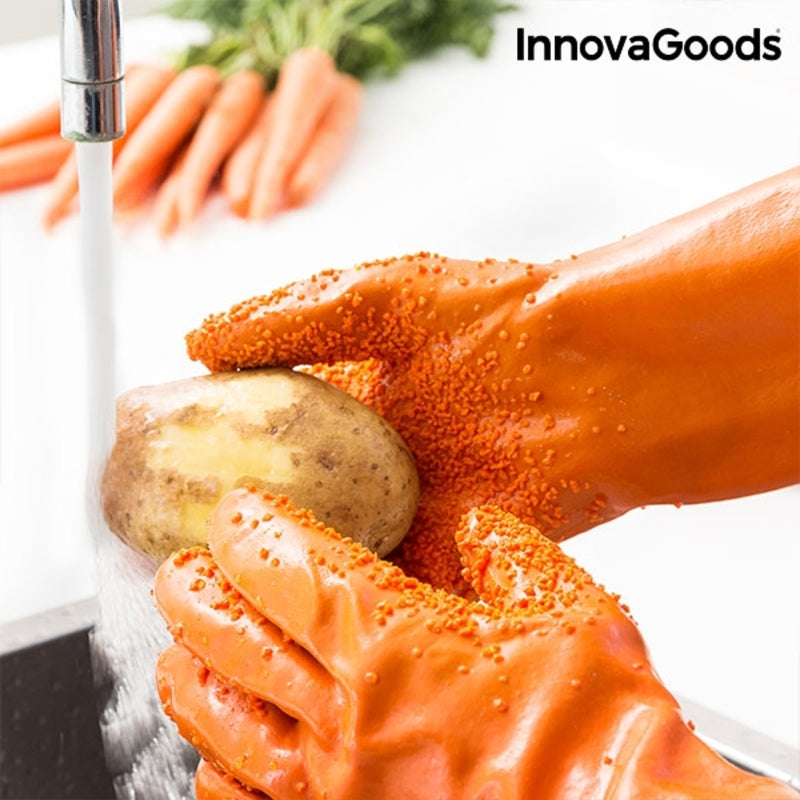 Vegetable Cleaner Gloves Gloveg InnovaGoods