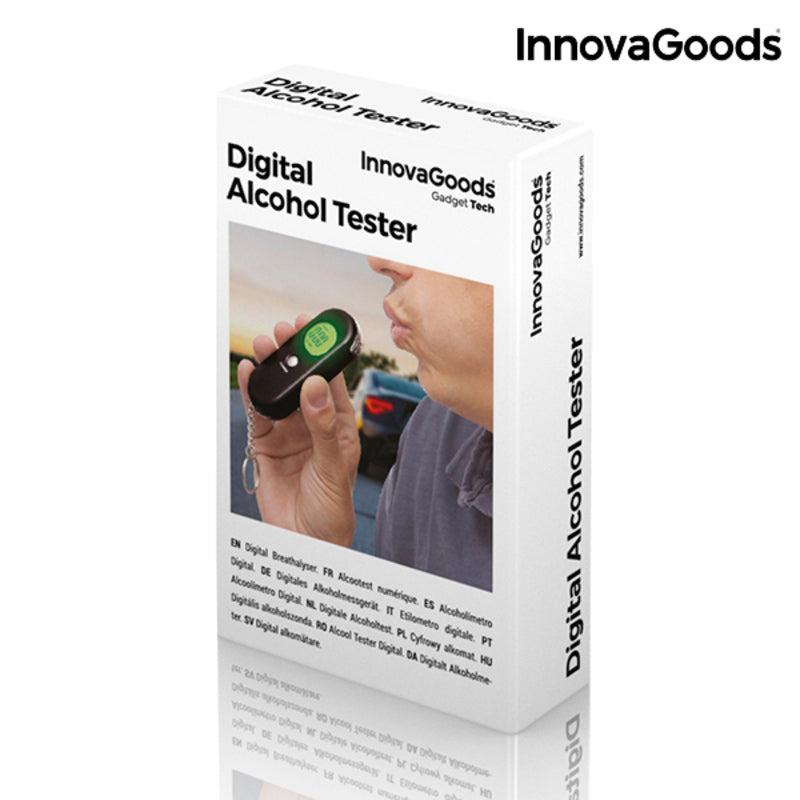 Digital alcohol tester InnovaGoods