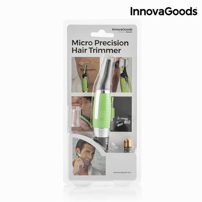 Elektrisk Micro Precision Hårtrimmer med LED InnovaGoods