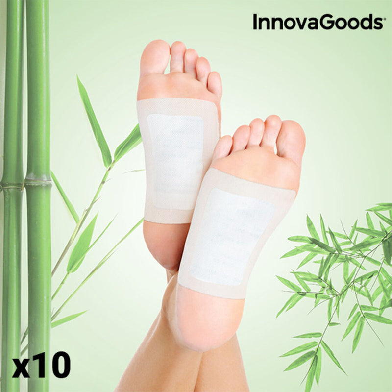 Detox Foot Patches InnovaGoods 10Units