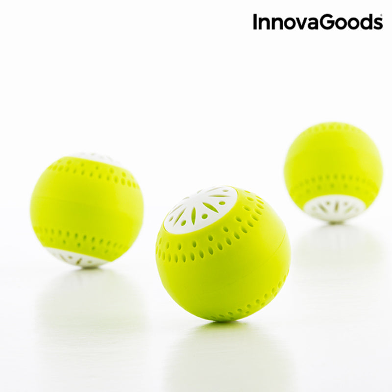 Koelkast Eco Balls InnovaGoods 3 stuks