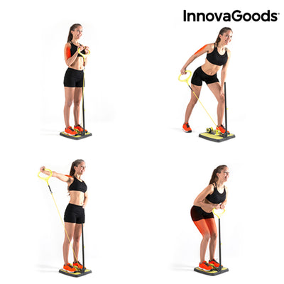 Piattaforma fitness glutei e gambe con guida agli esercizi InnovaGoods