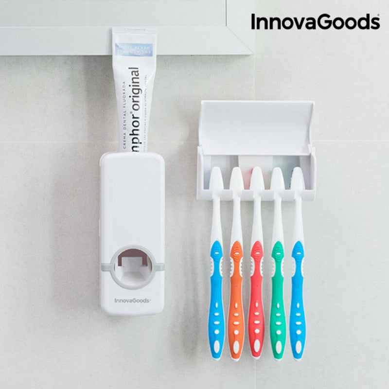 Dispenser en houder voor tandpasta Diseeth InnovaGoods