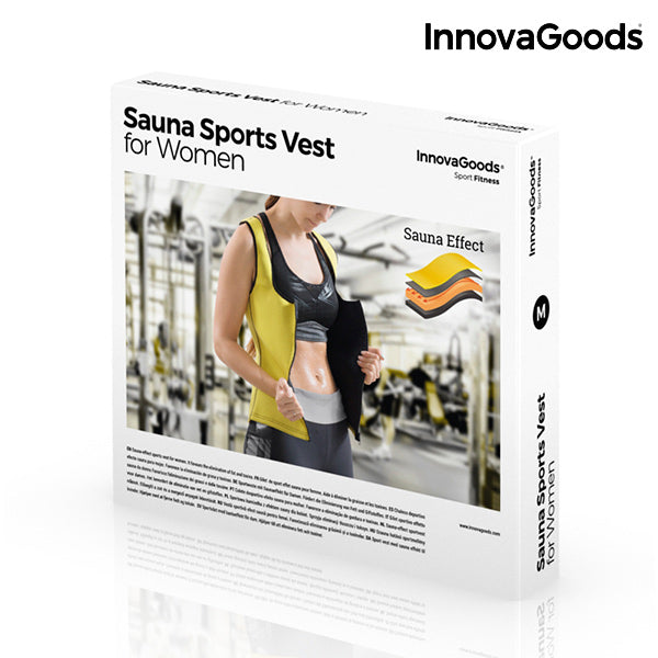 InnovaGoods Sauna Sports Vest for Women