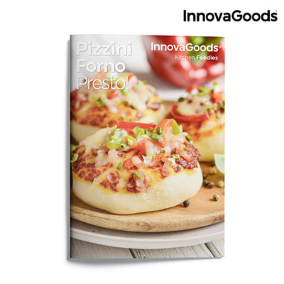 InnovaGoods 700W Pizzini Forno Presto! mit Rezeptbuch