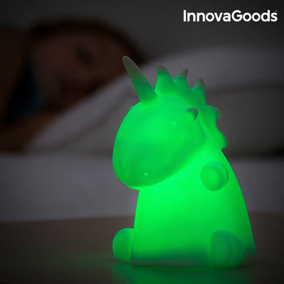 Veelkleurige eenhoornlamp LEDicorn InnovaGoods