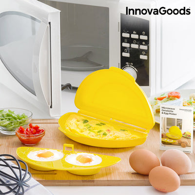 Machine à Omelette et Oeuf Micro-Ondes InnovaGoods
