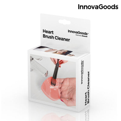 InnovaGoods Heart Brush Cleaner