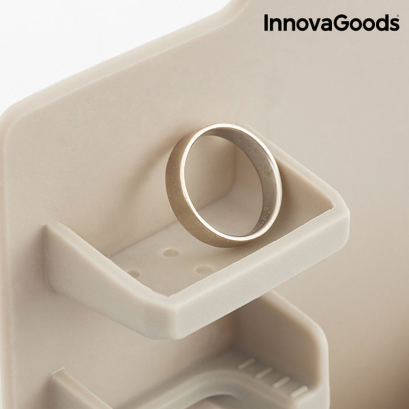 InnovaGoods Silikon-Toilettenartikel-Organizer