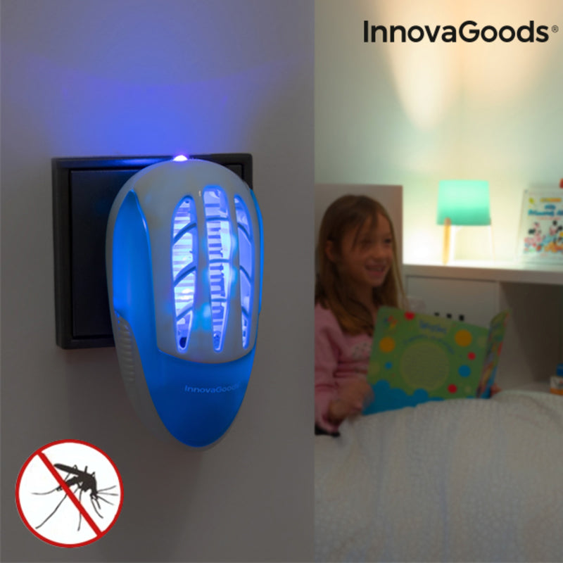 Plug-in antizanzare con LED ultravioletti InnovaGoods