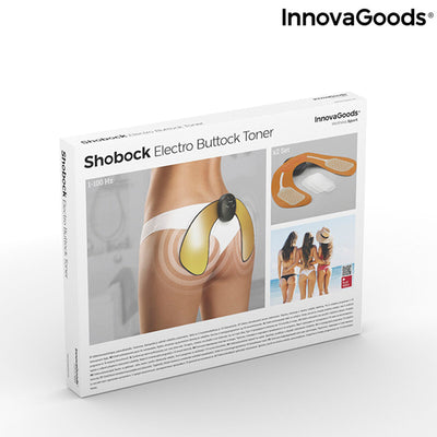 Elektrostimulerende pleister voor bilspieren en nek Shobock InnovaGoods