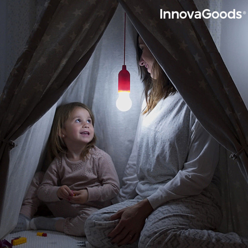 InnovaGoods LED-Glühbirne mit Zugschnur