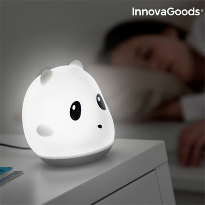 Lampe Tactile Silicone Rechargeable Siliti Panda InnovaGoods