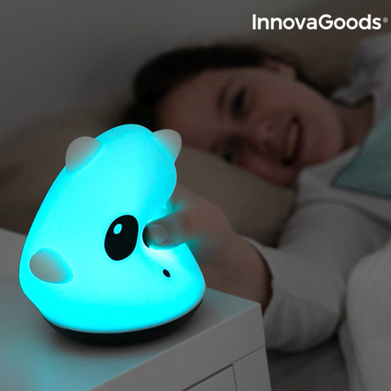 Wiederaufladbare Silikon-Touch-Lampe Siliti Panda InnovaGoods