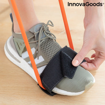 Riem met weerstandsbanden voor bilspieren en Exercise Guide Boottrainer InnovaGoods