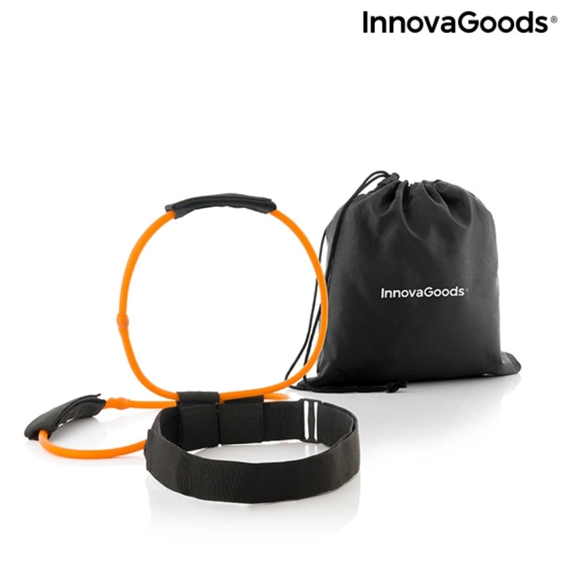 Belt with resistance bands for Glutes and Exercise Guide Bootrainer InnovaGoods