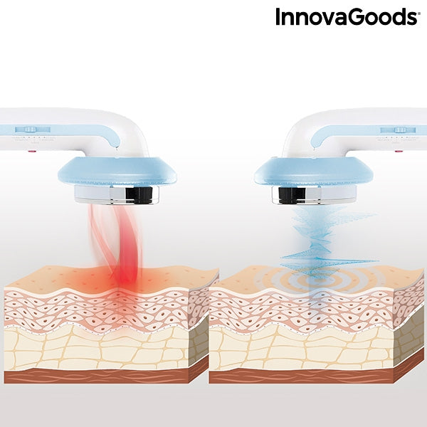 3-i-1 ultraljudskavitationsmassageapparat mot celluliter med infraröd och elektrostimulering CellyMax InnovaGoods