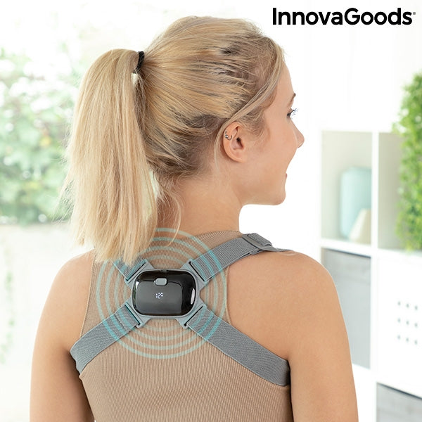 Entraîneur de posture rechargeable intelligent avec vibration Viback InnovaGoods