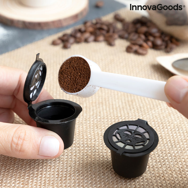 Set di 3 capsule di caffè riutilizzabili Recoff InnovaGoods