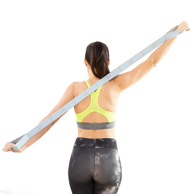 Fascia Elastica Fitness per Stretching con Guida agli Esercizi Stort InnovaGoods